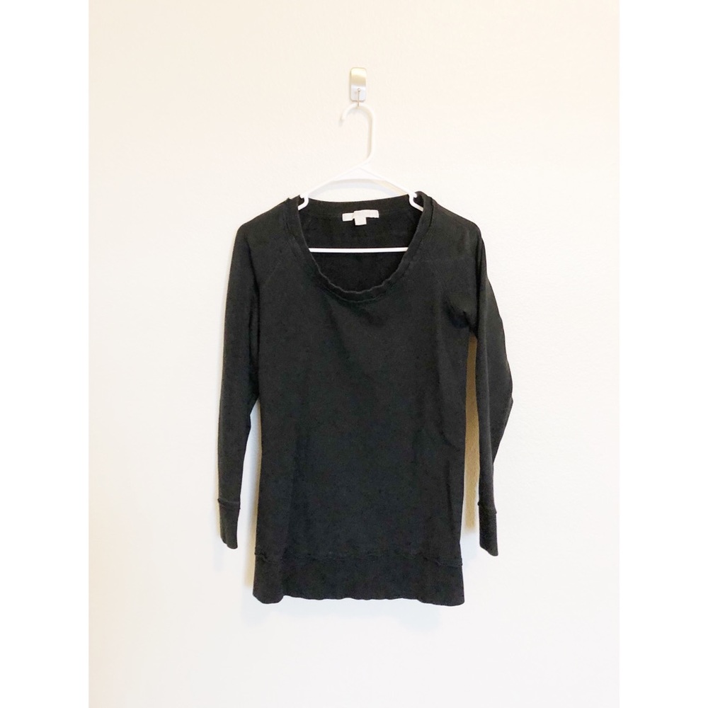 Boston Proper Long Sleeve Crew Neck Pullover